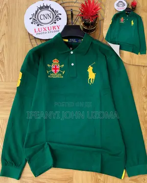 Original Collar Neck Longsleves Tshirt