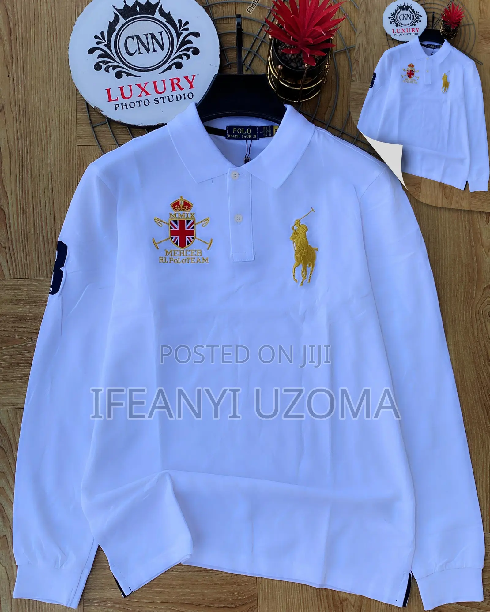 Original Collar Neck Longsleves Tshirt