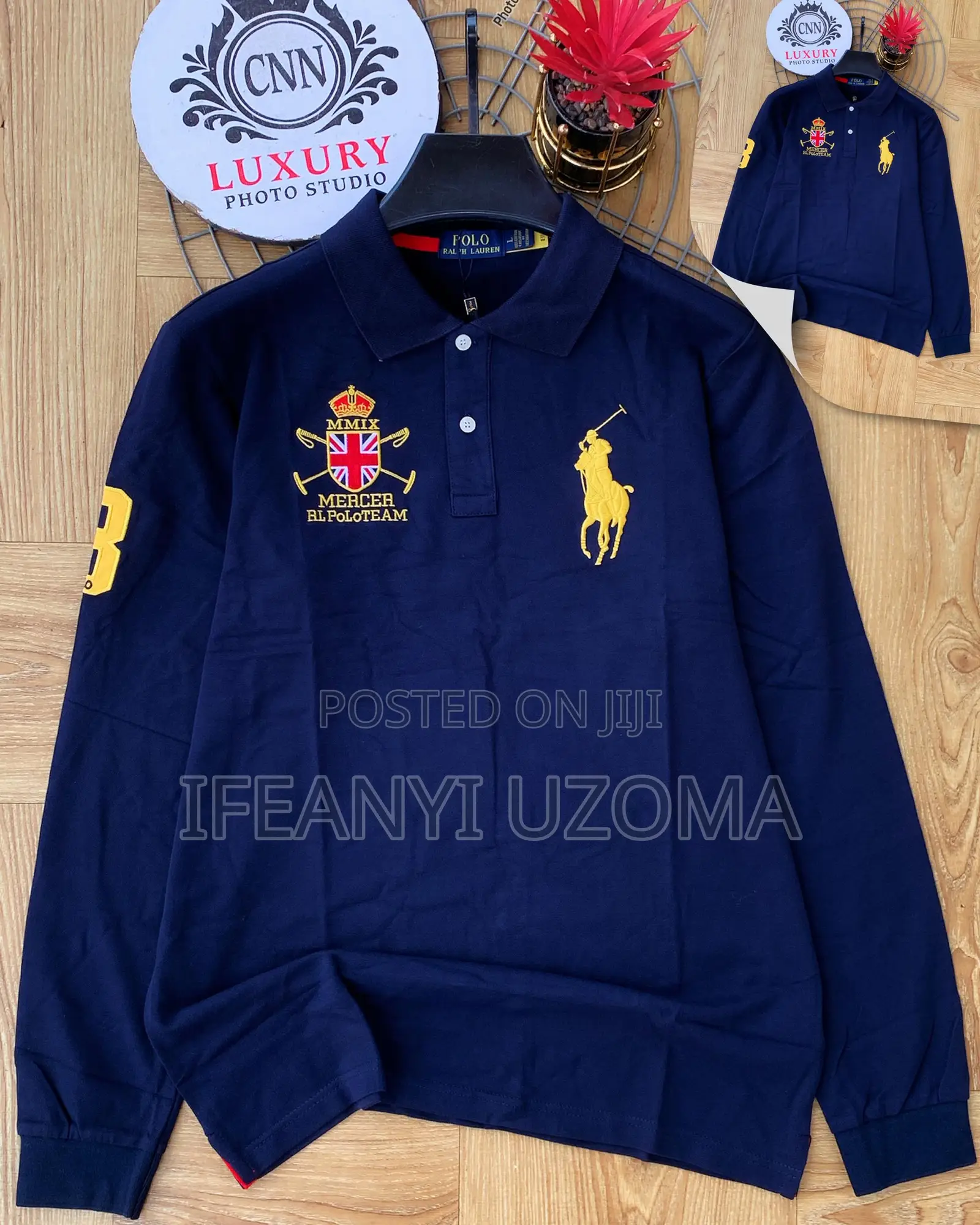 Original Collar Neck Longsleves Tshirt