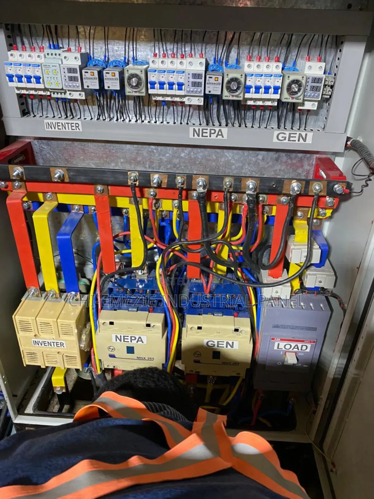 3 Source Automatic Change Switch 400amps
