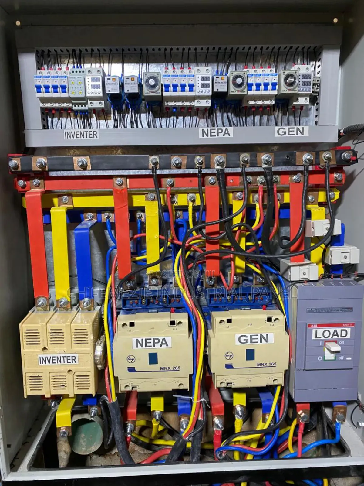3 Source Automatic Change Switch 400amps