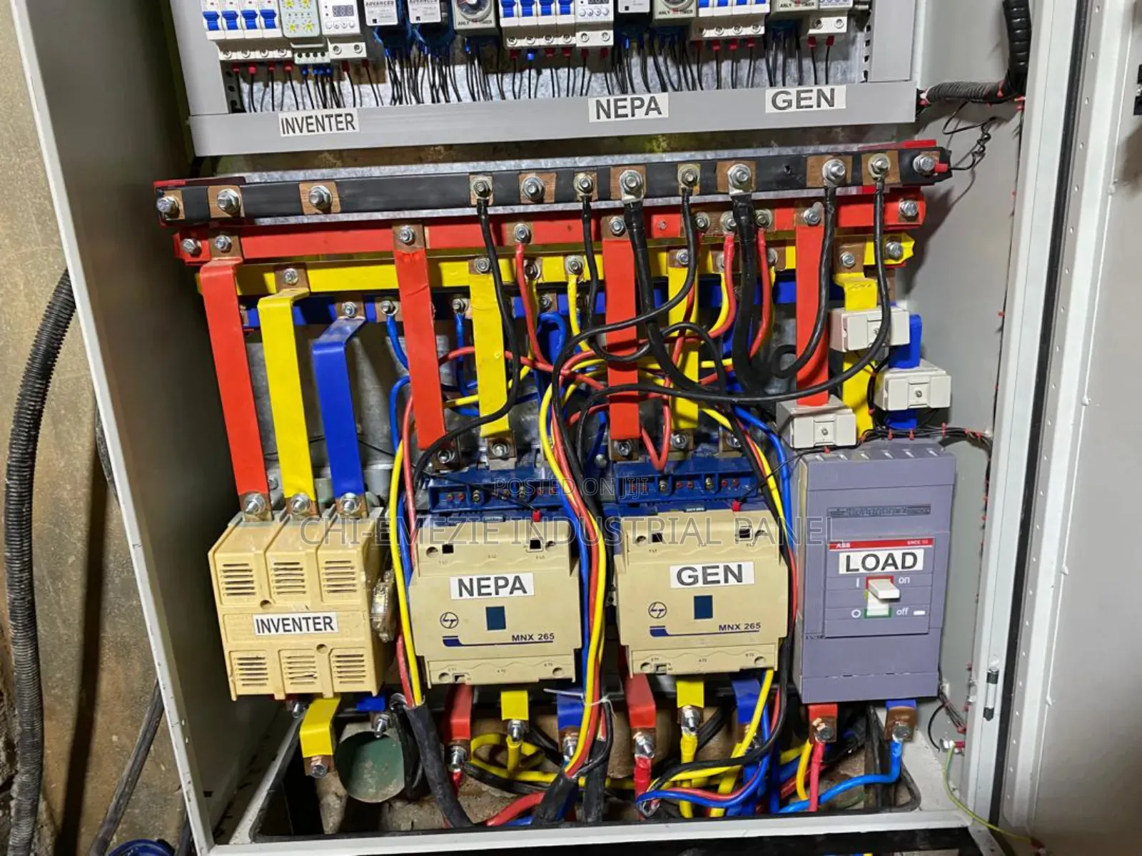3 Source Automatic Change Switch 400amps