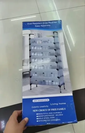 8 Step Cover Proof Shoe Rack