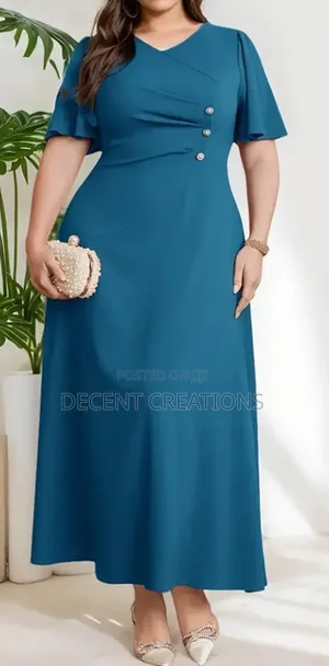 Mid - Year Promo: Brand New Plus Size Teal a-Line Gown. Size 2xl