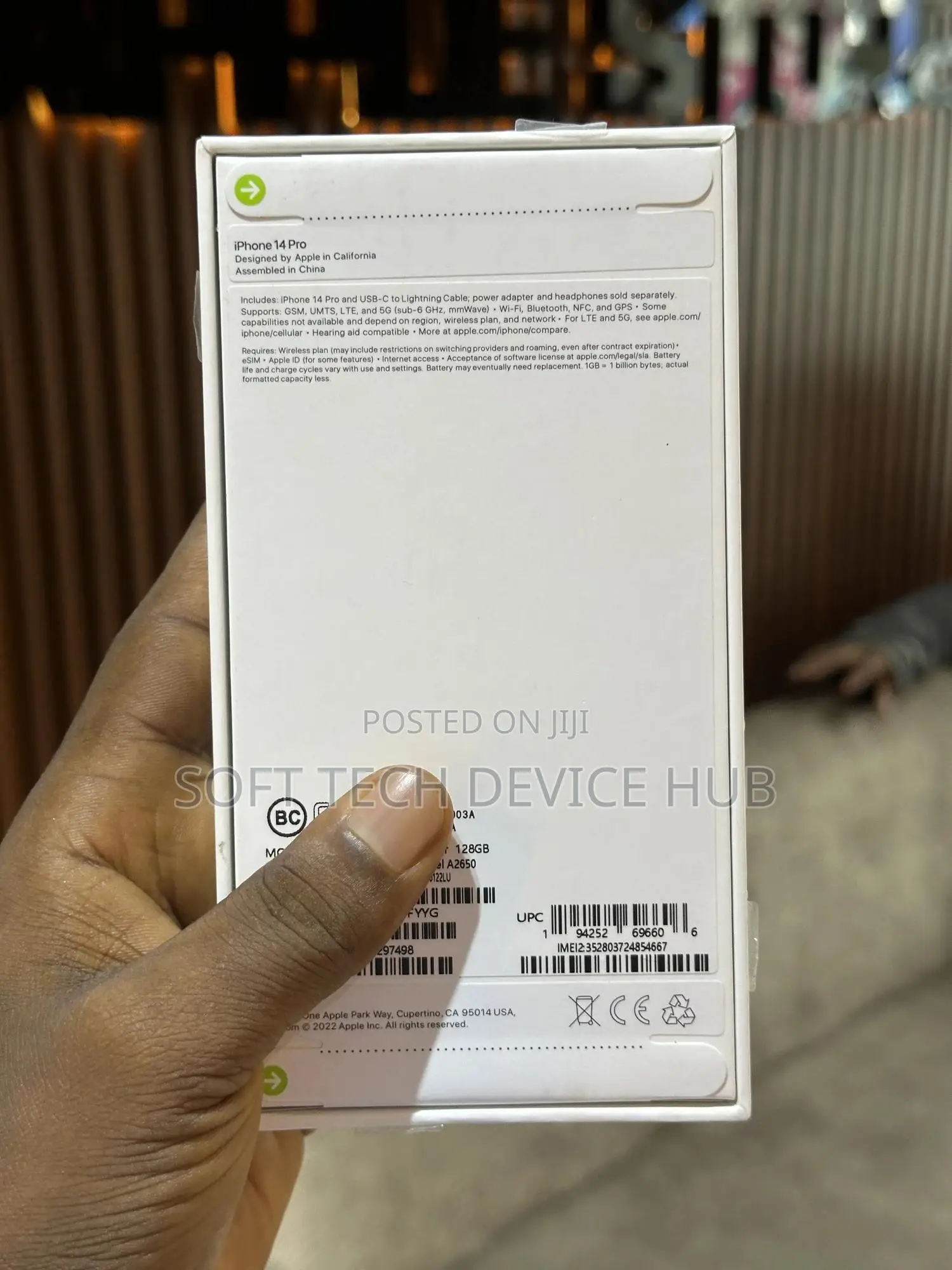 New Apple iPhone 14 Pro 128 GB Silver
