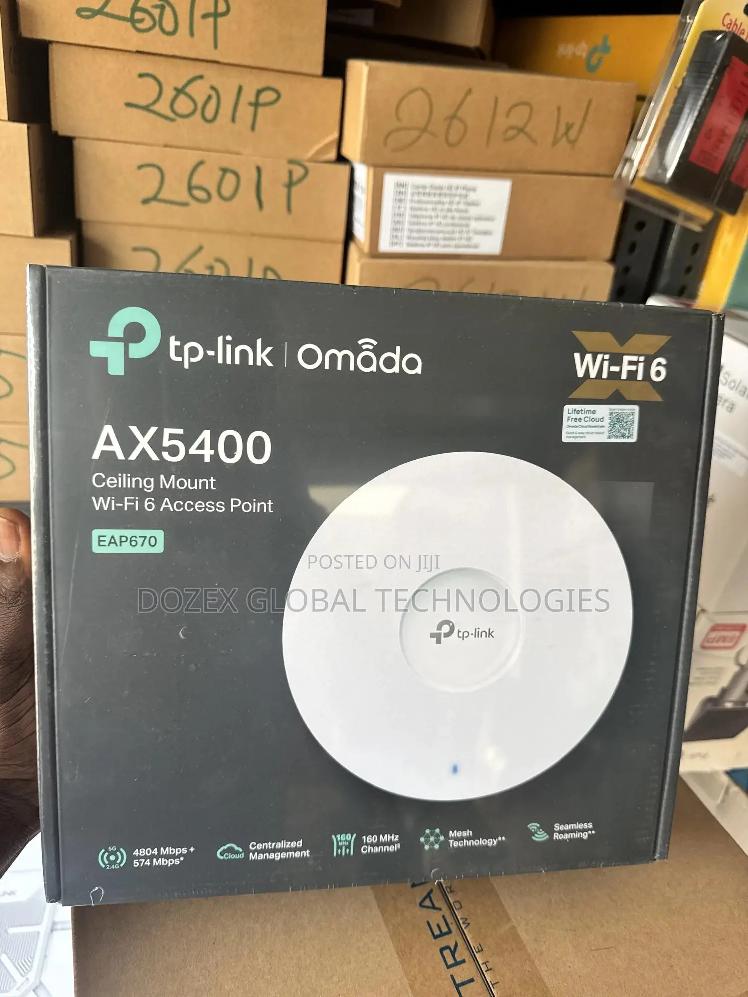 Eap670 (Ax5400) Tp-Link Wifi 6 Ceiling Mount Ap