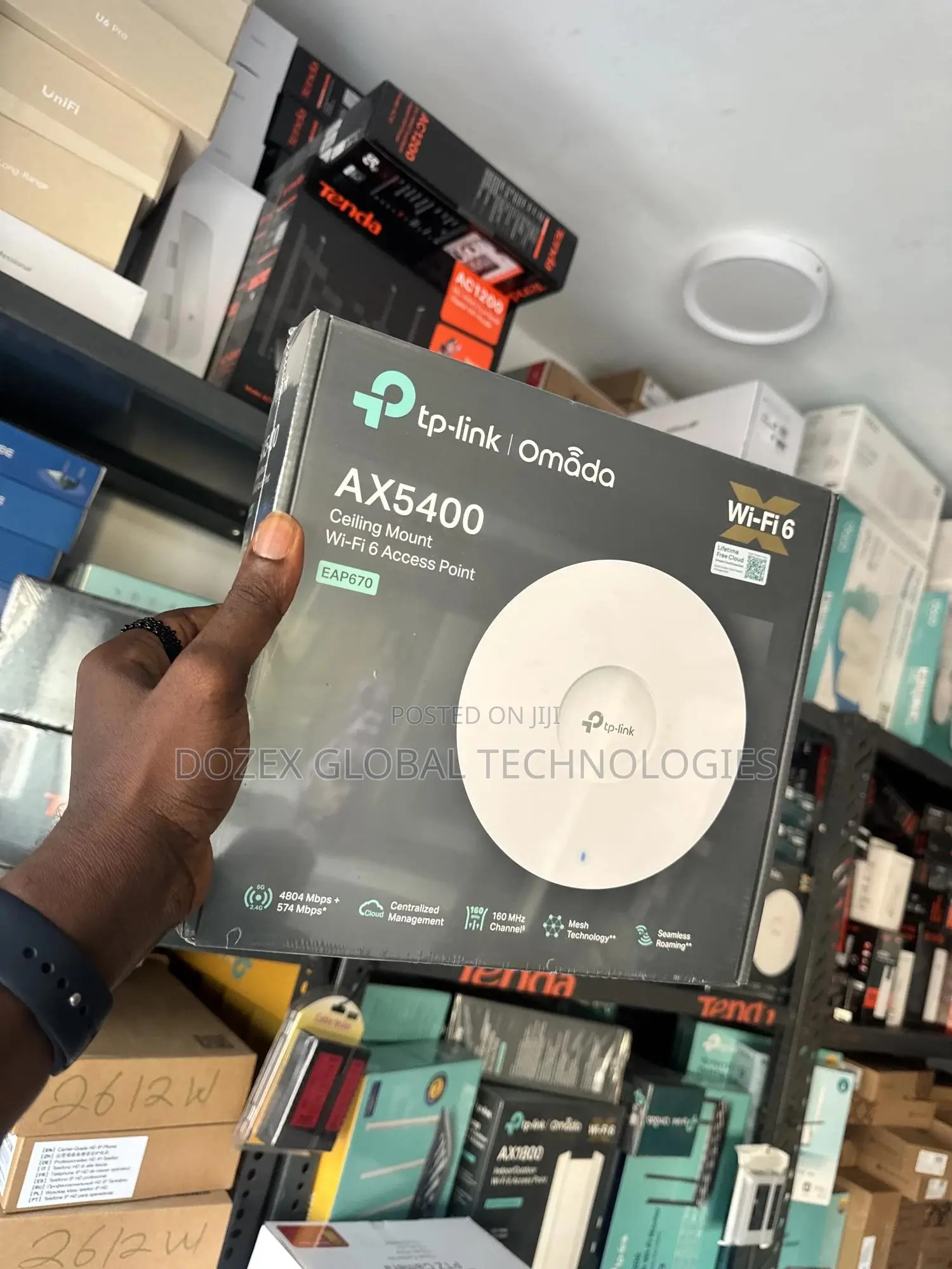 Eap670 (Ax5400) Tp-Link Wifi 6 Ceiling Mount Ap