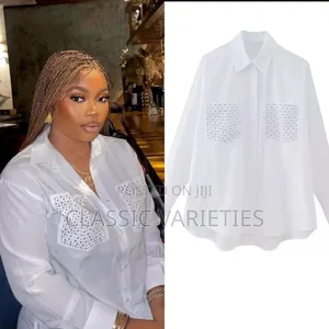 Zara Stoned Pocket Shirt