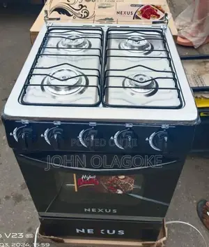 Nexus 4 Burner Standing Gas With Oven