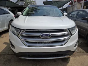 Ford Edge Titanium 4dr SUV (2.0L 4cyl Turbo 6A) 2015 White