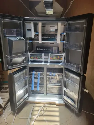 Hisense Refrigerator Side-by-side 4-door Display 522l