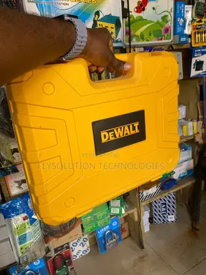 48v Dewalt Tools Box With Cordless Drill With Accessories
