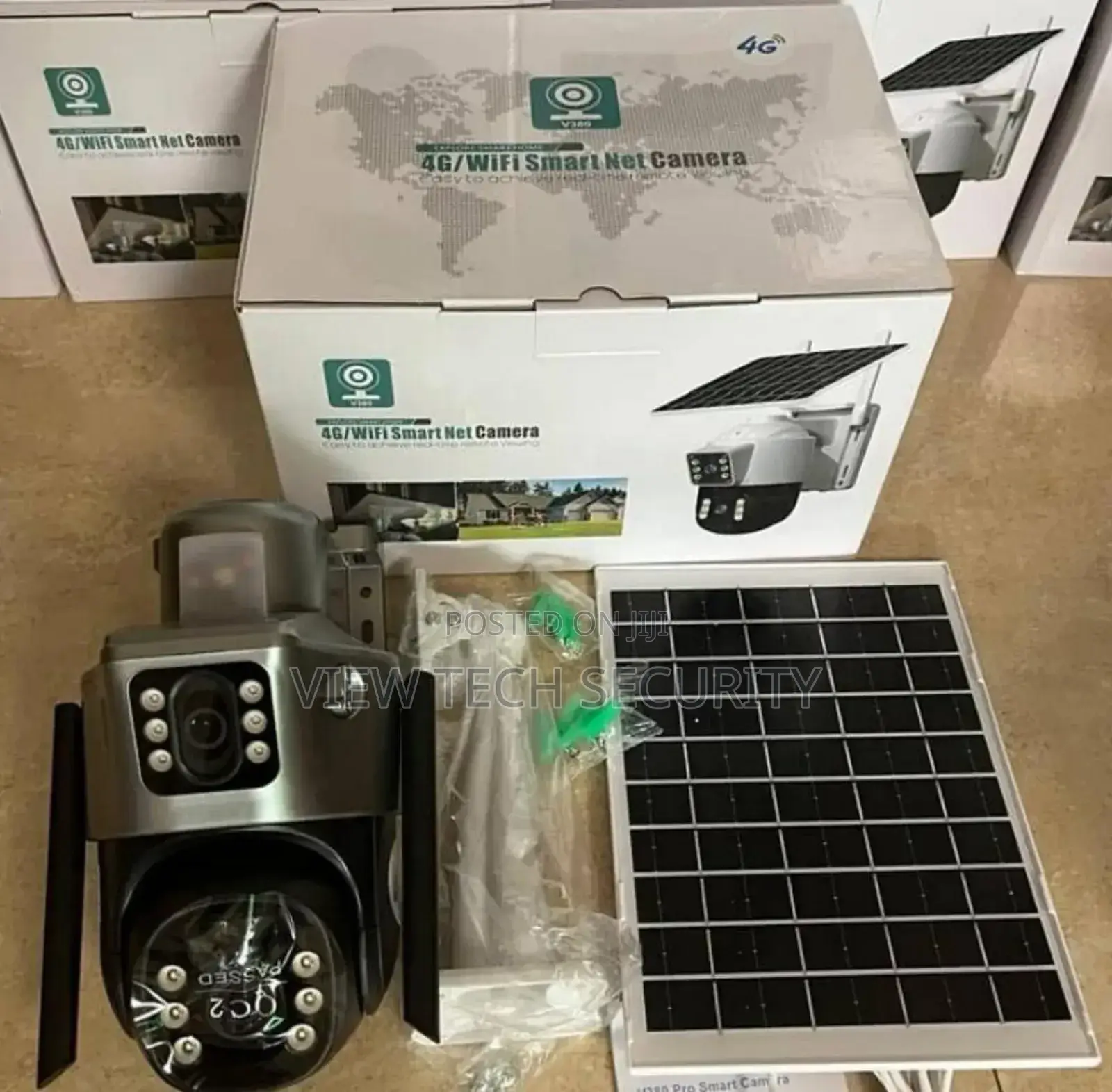 Dual Lens Smart Solar Camera