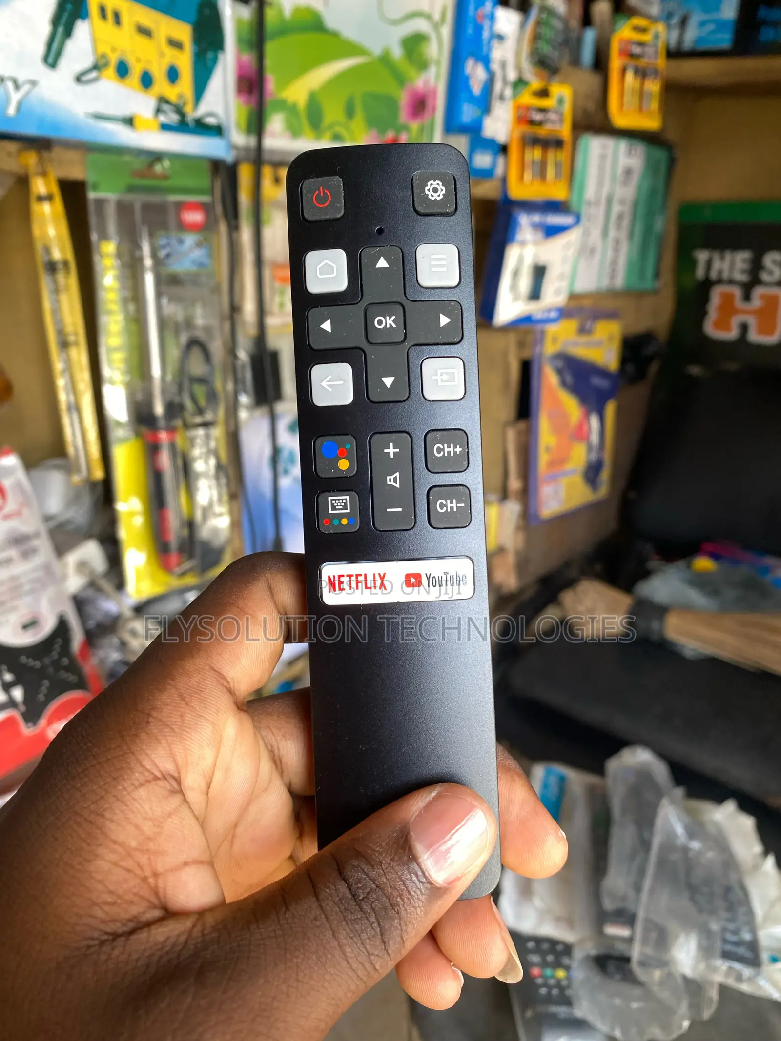 Tcl Rc802v Fnr1 Remote Control For Tcl Android Tvs