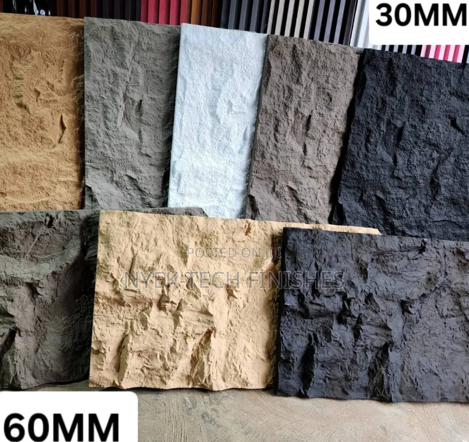 Pu Stones Rock Panel for Wall Designs