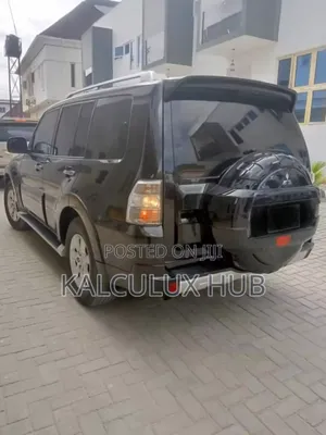 Black Mitsubishi Pajero Jeep for Hire