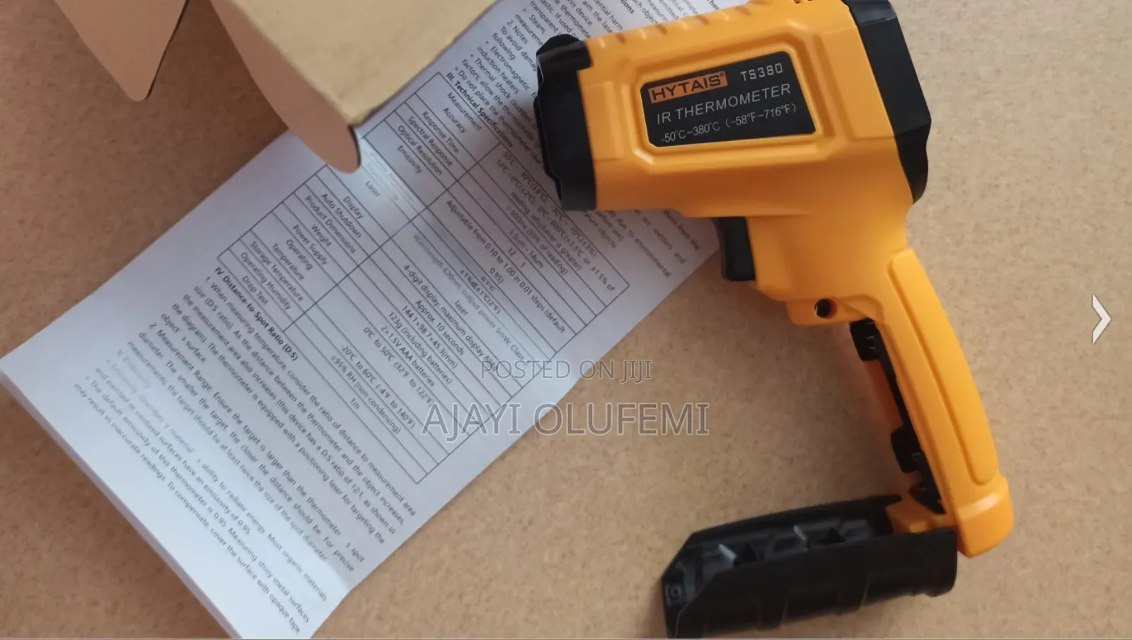 High Precision Infrared Non-Contact Thermometer