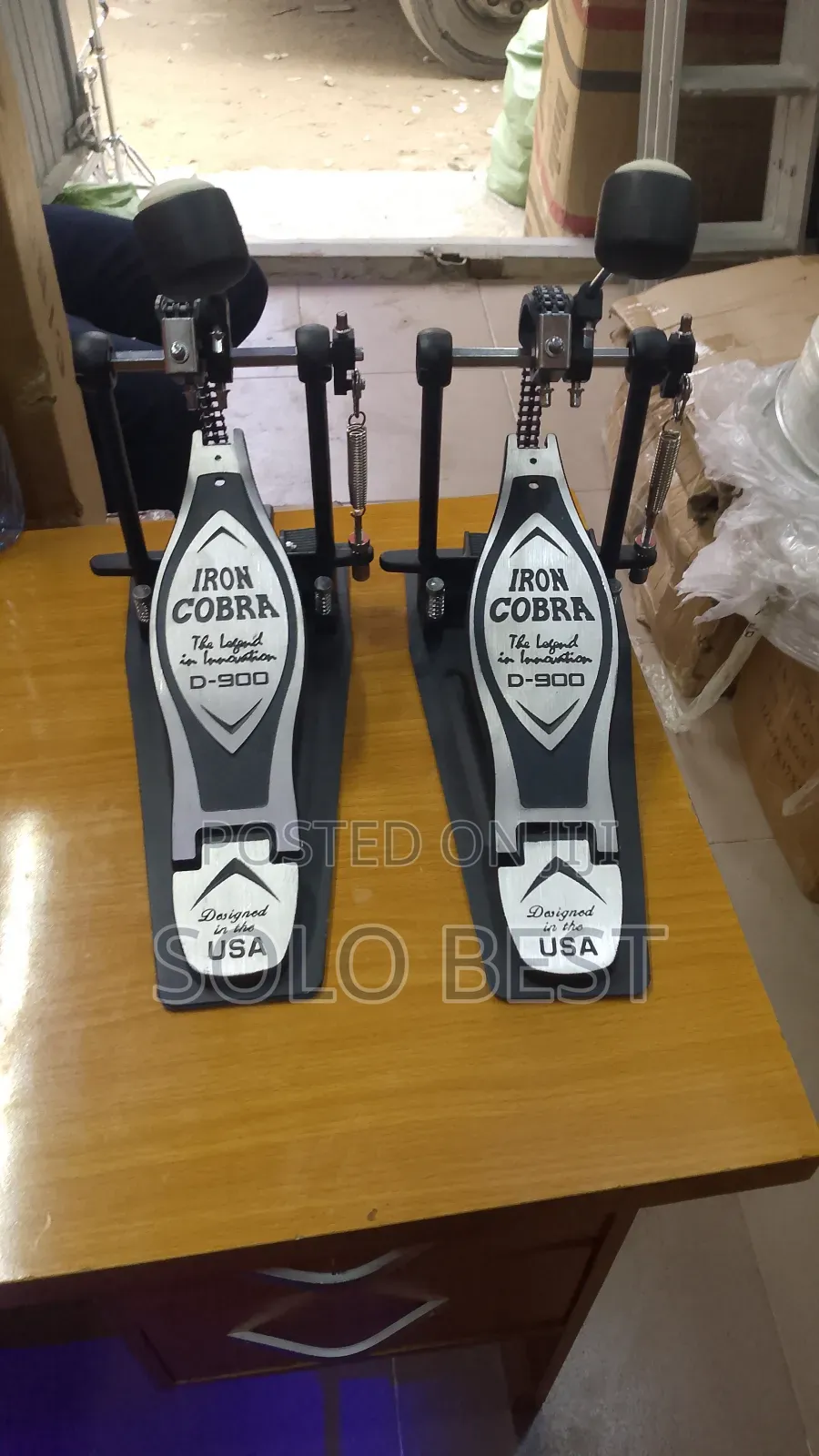 Big Drum Pedal Iron Cobra
