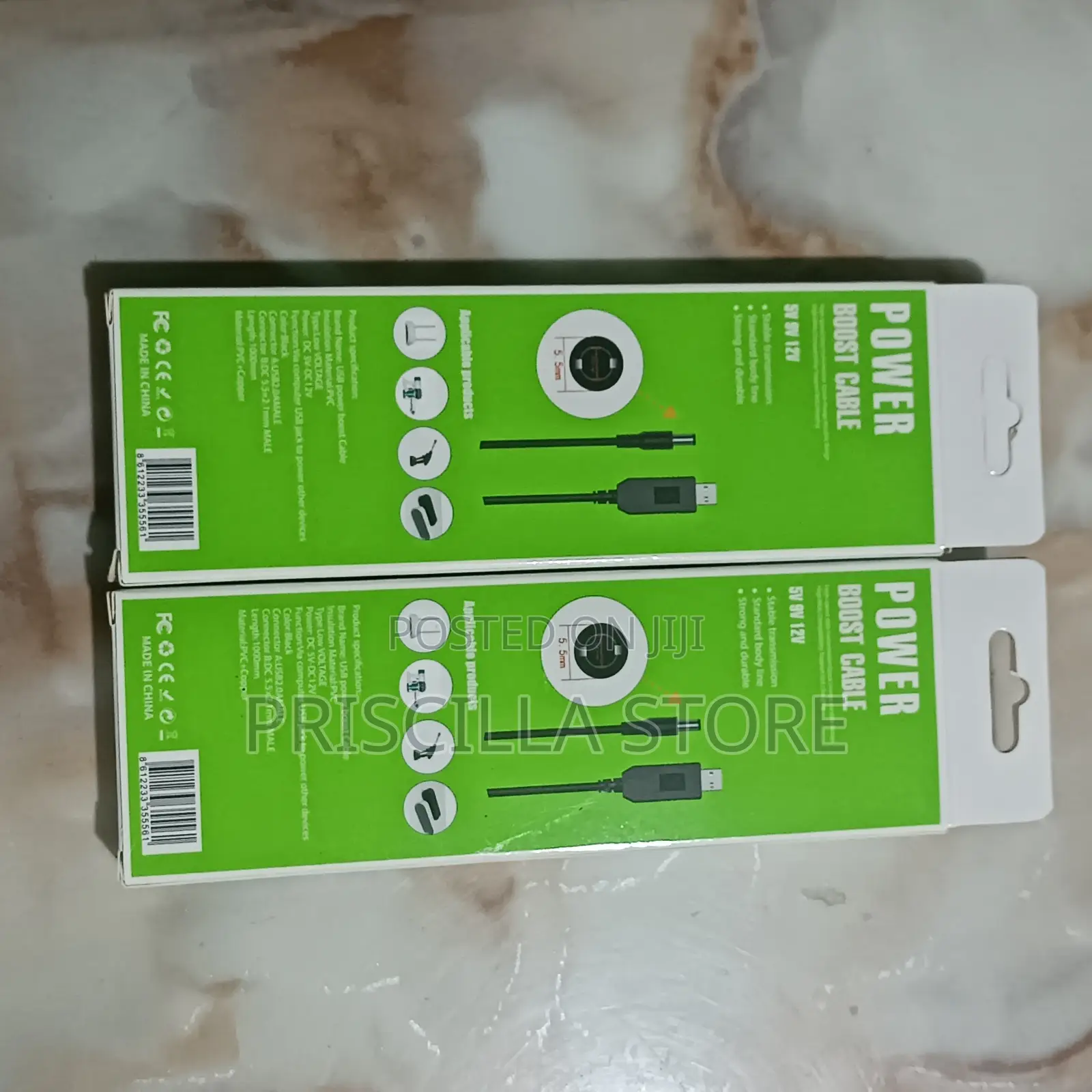 Power Boost Cable 5volts to 12volts
