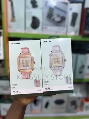 Green Lion Hilux Smart Watch With Extra Strap, 1.3" TFT Ips Display