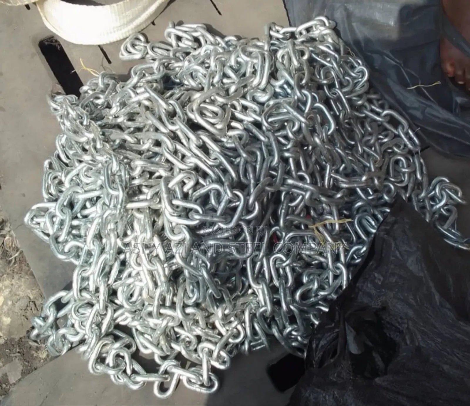 Black Galvanized Chain