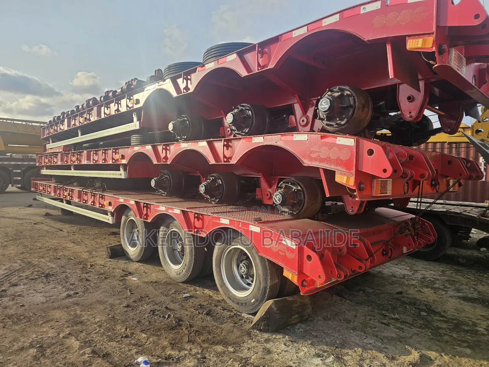 80ton New Lowbed
