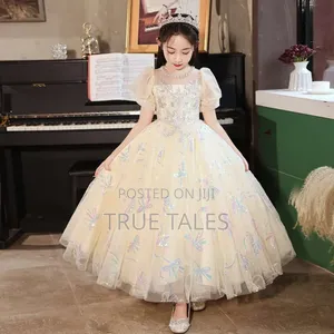 Princessy Cinderella Fully Embellished Glittery Ballgown Dress 2 To 11