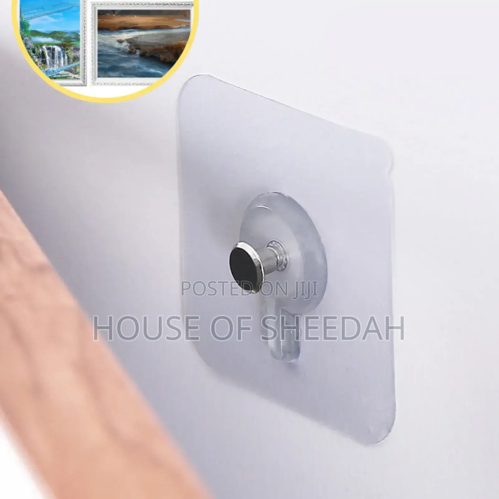 Traceless Adhesive Frame Hook (12pcs)