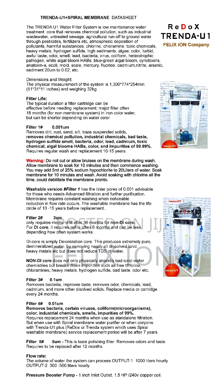 Commercial Nf Membrane Water Purification Machine