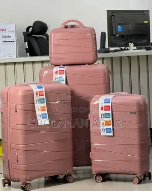 Elegant Travel Companion Set - 4 Piece Lightweight Suitcases
