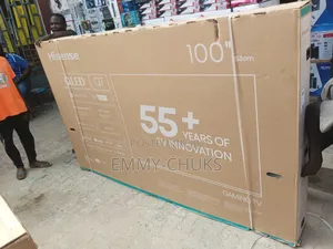 New Hisense Qled 100 Inches Smart Tv