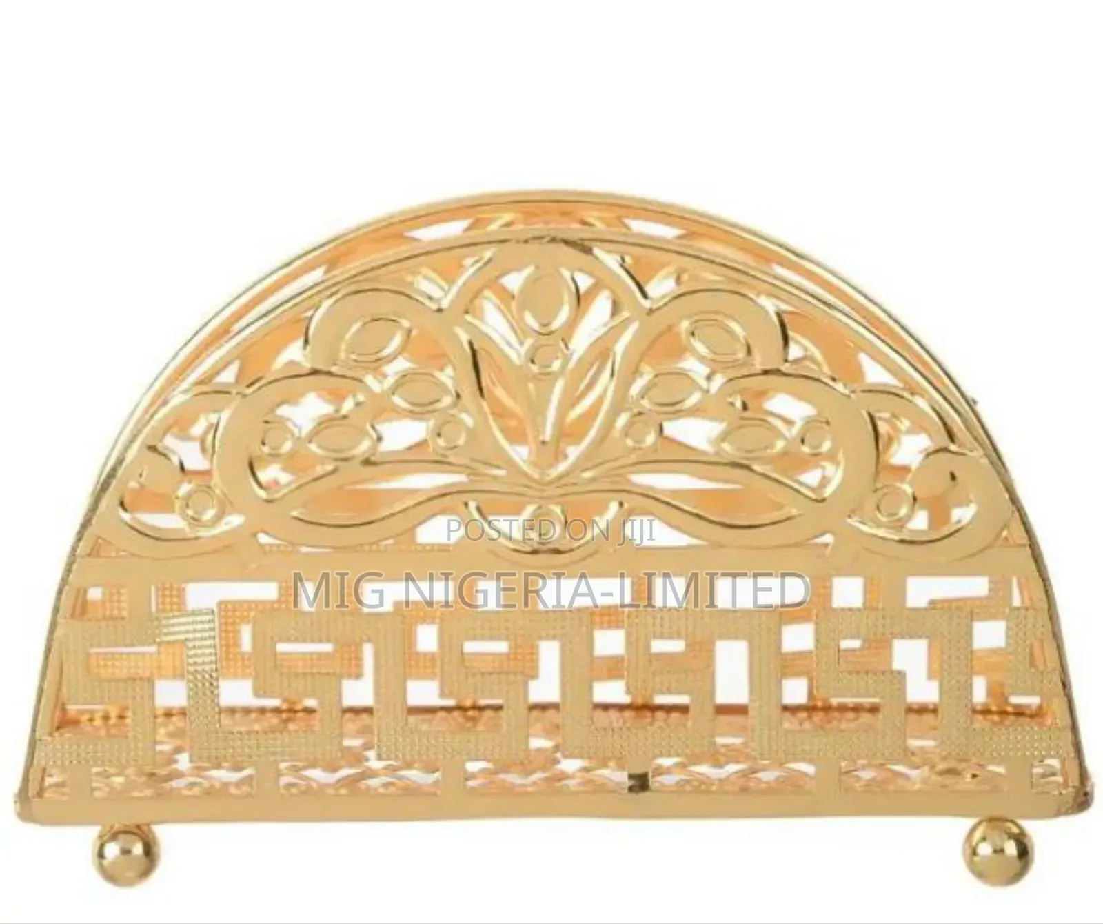 Serviettes Holder (Gold )