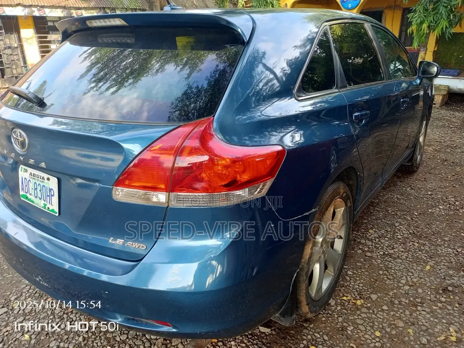 Toyota Venza V6 2012 Blue