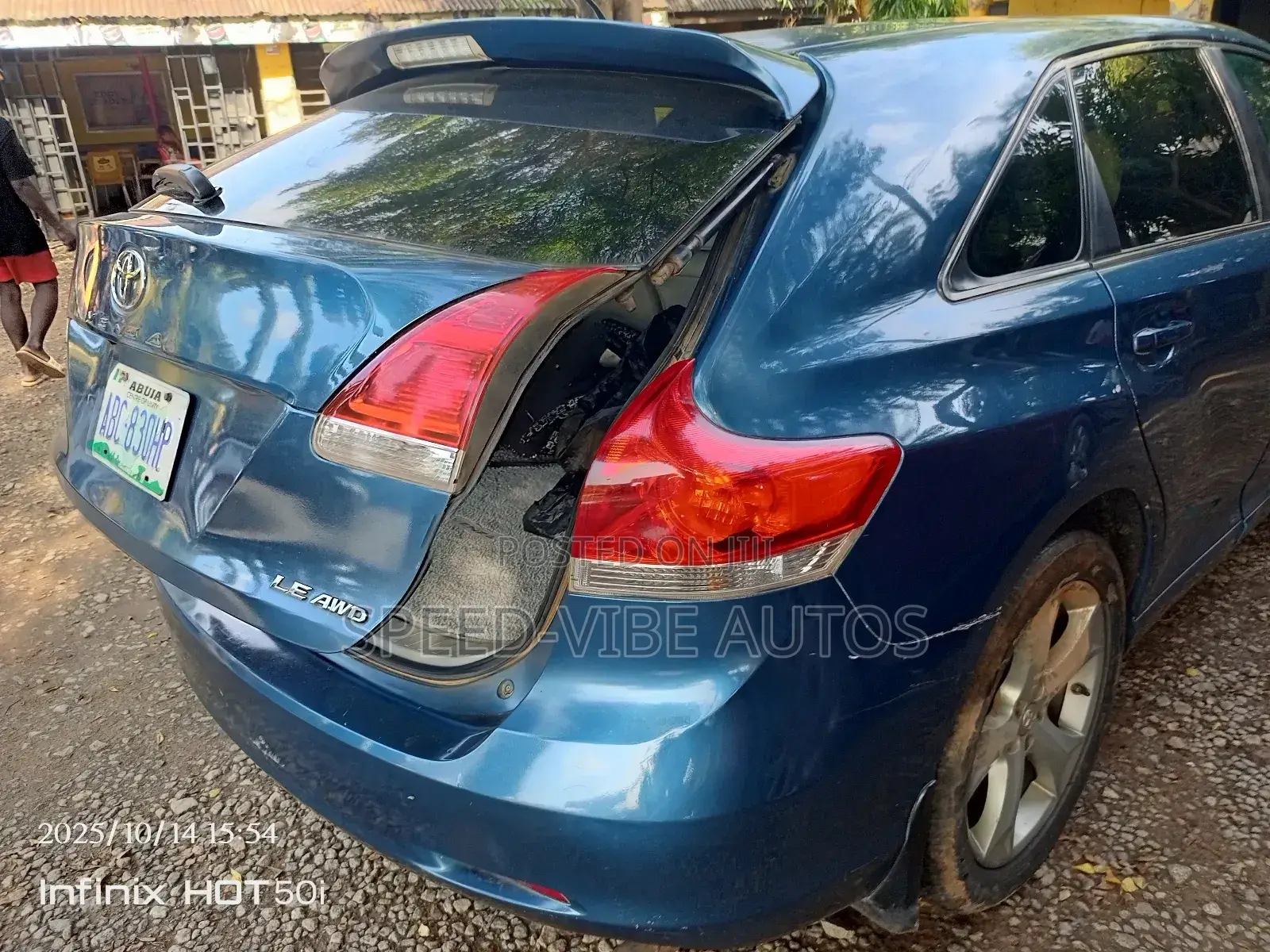 Toyota Venza V6 2012 Blue