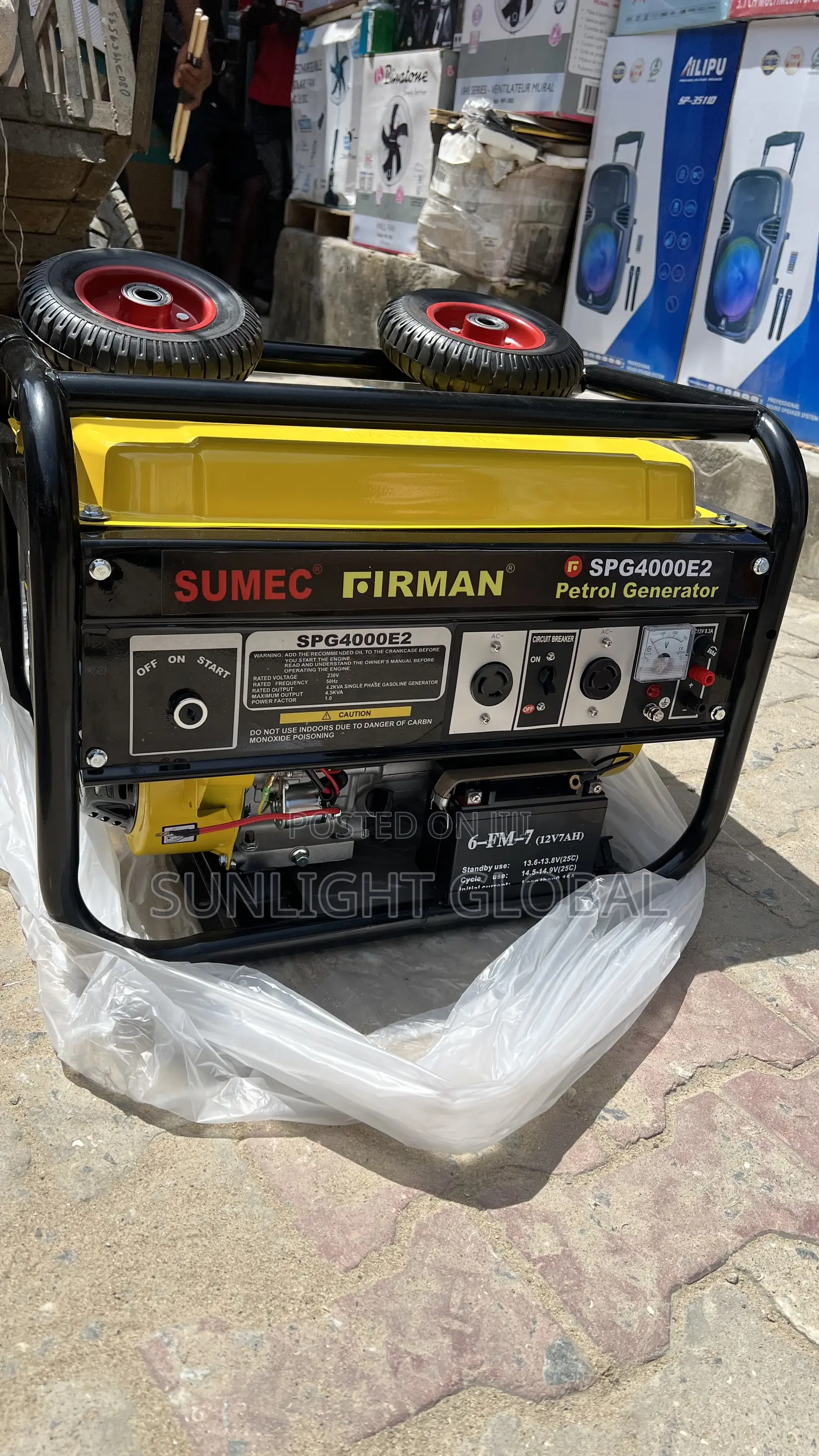 Firman Generator 4.5kva