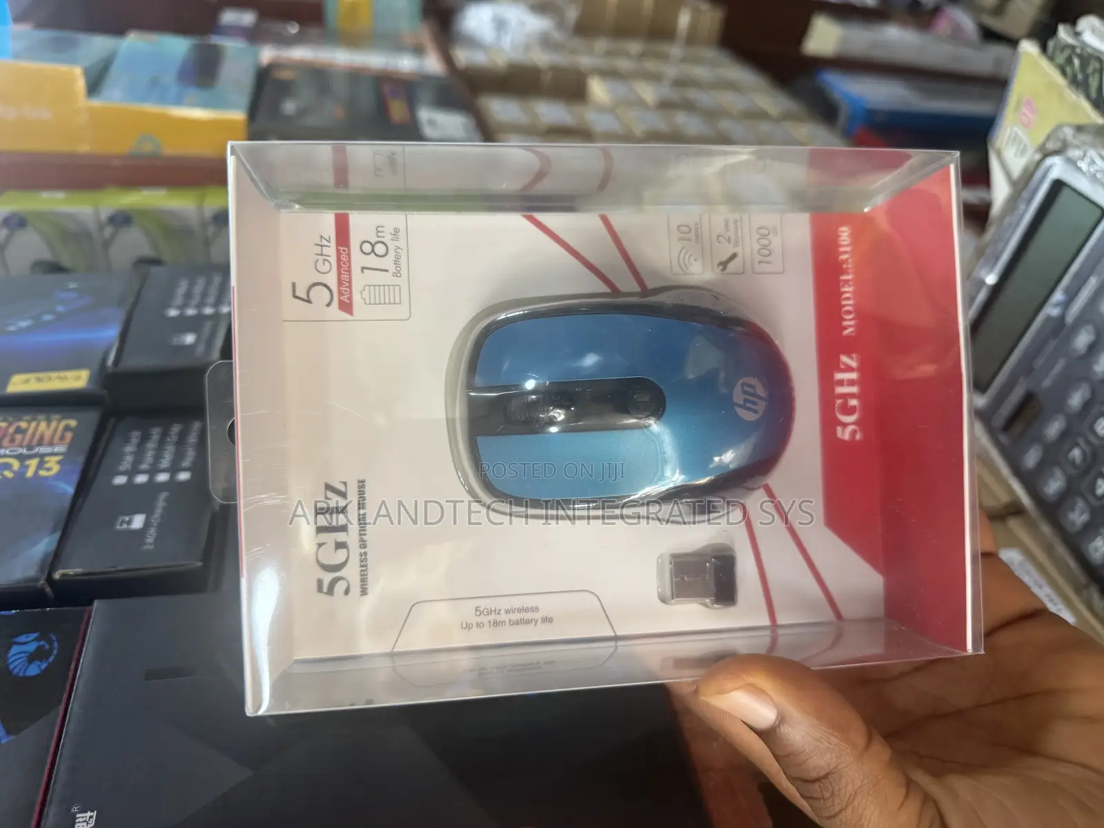 Hp 100% Genuine Original 5ghz Optical Wireless Mouse