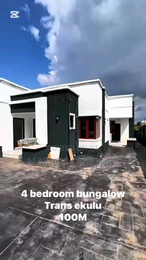 Furnished 4bdrm Bungalow in Transekulu, Enugu for sale