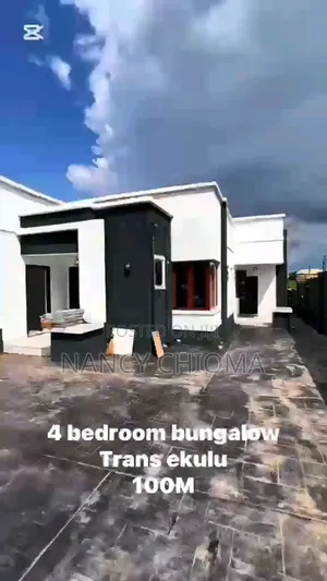 Furnished 4bdrm Bungalow in Transekulu, Enugu for sale