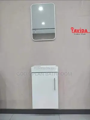 Side Hanging Cabinet Basin With Mirror