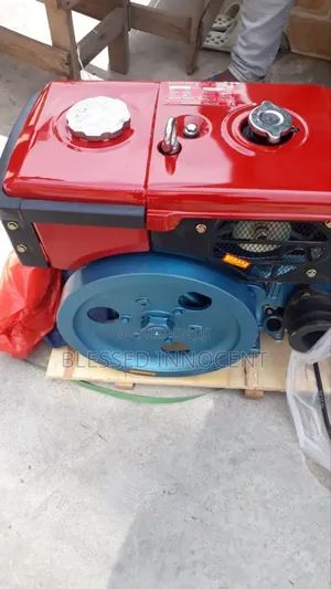A Single-Cylinder Diesel Engine,175an With Radiator