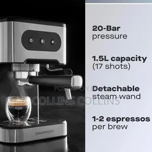 Daewoo 20bar Espresso Coffee Maker