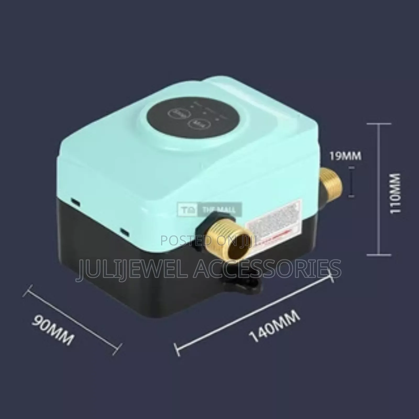Ac/Dc Solar Friendly Water Pressure Booster. High Efficiency