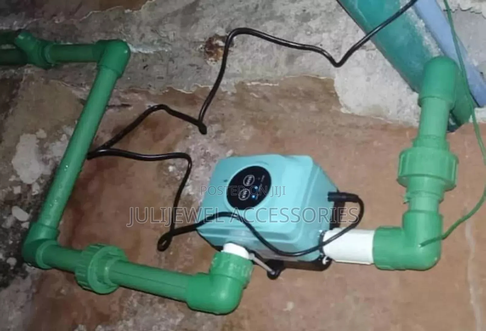 Ac/Dc Solar Friendly Water Pressure Booster. High Efficiency