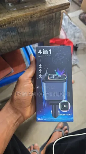 4in1 Retractable Car Charger
