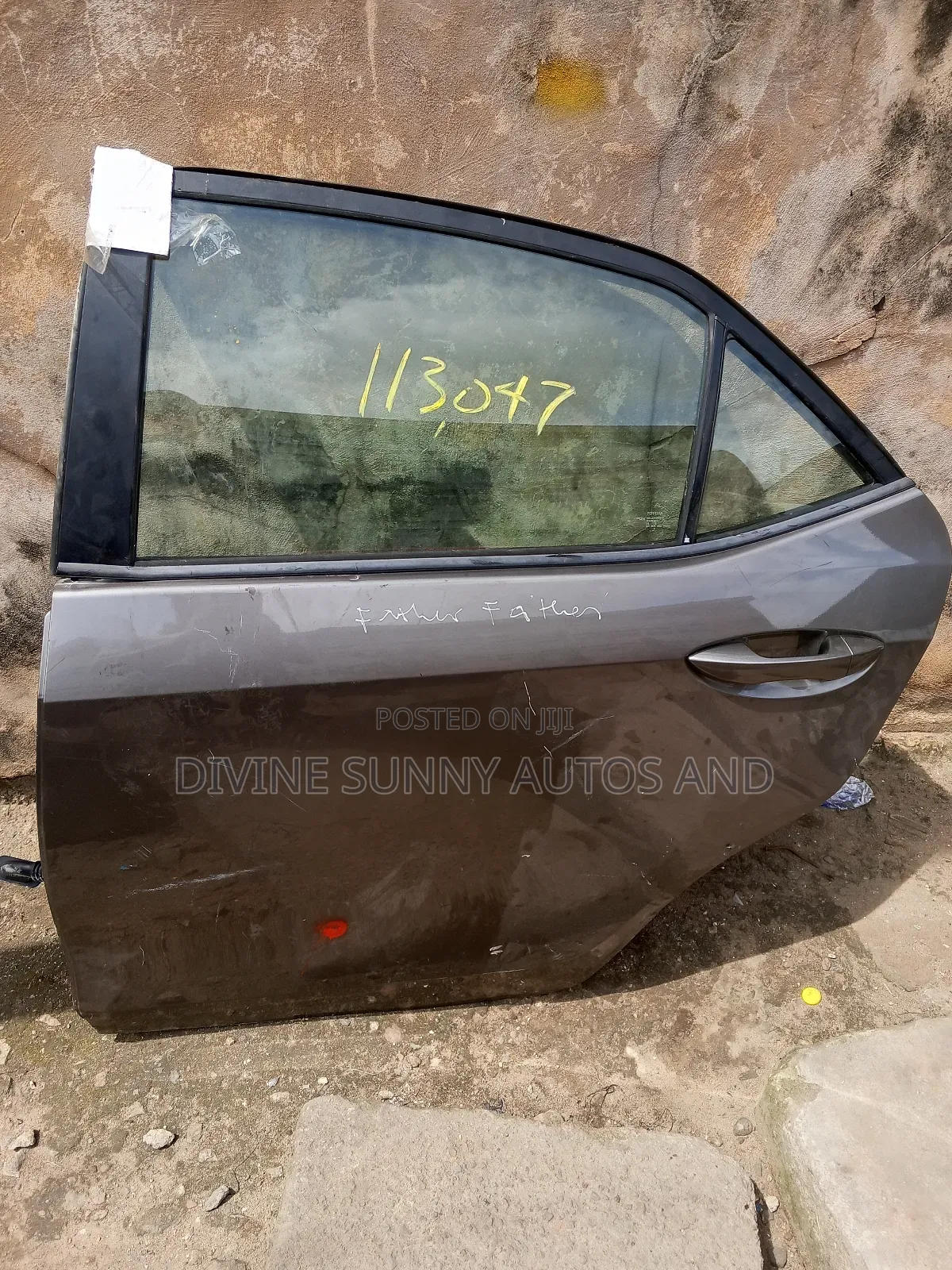 Back Left Door Corolla 2014