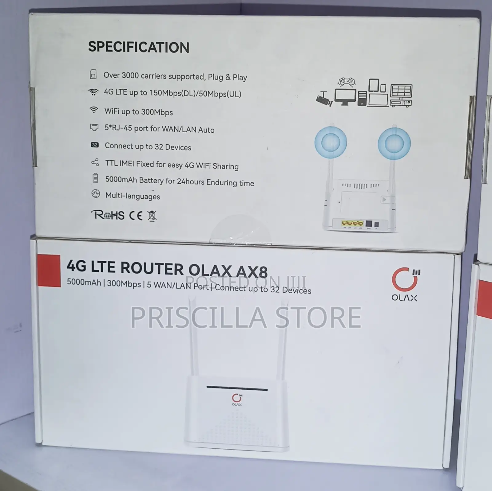 Universal Lte Router - Bulk Only