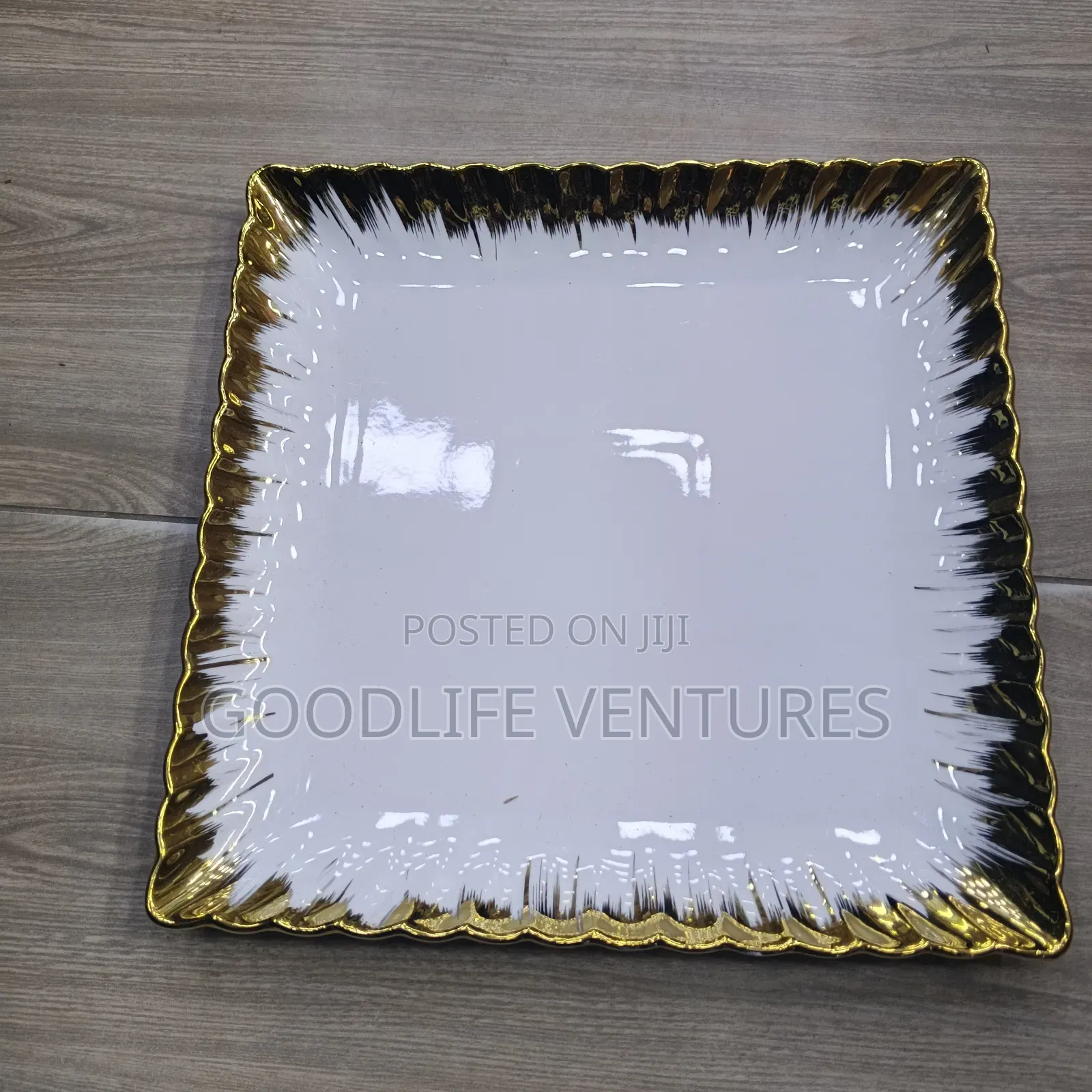 1-Dozen Quality Breakable Ceramic Plate
