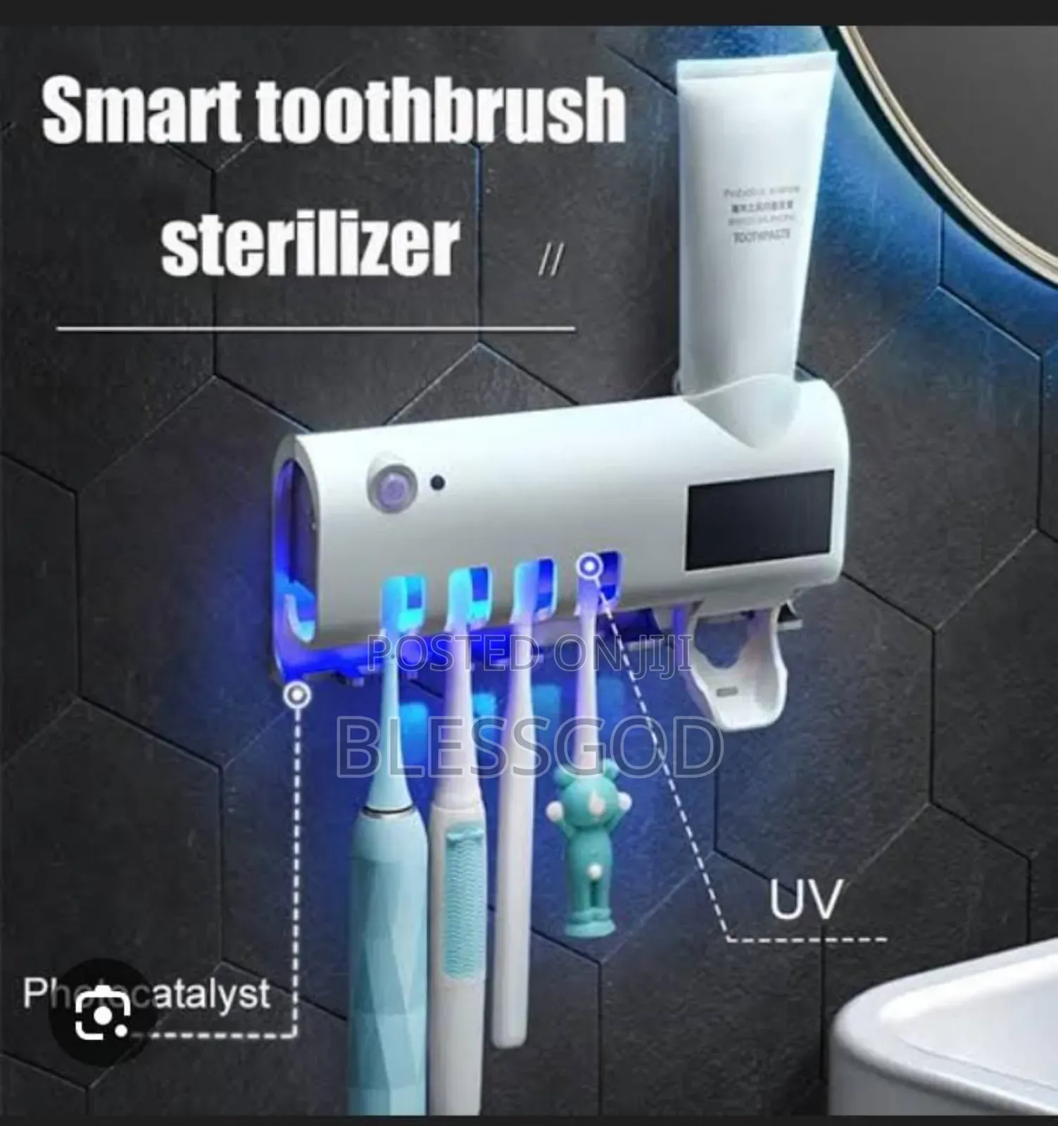 Smart Toothbrush Sterilizer and Paste Dispenser