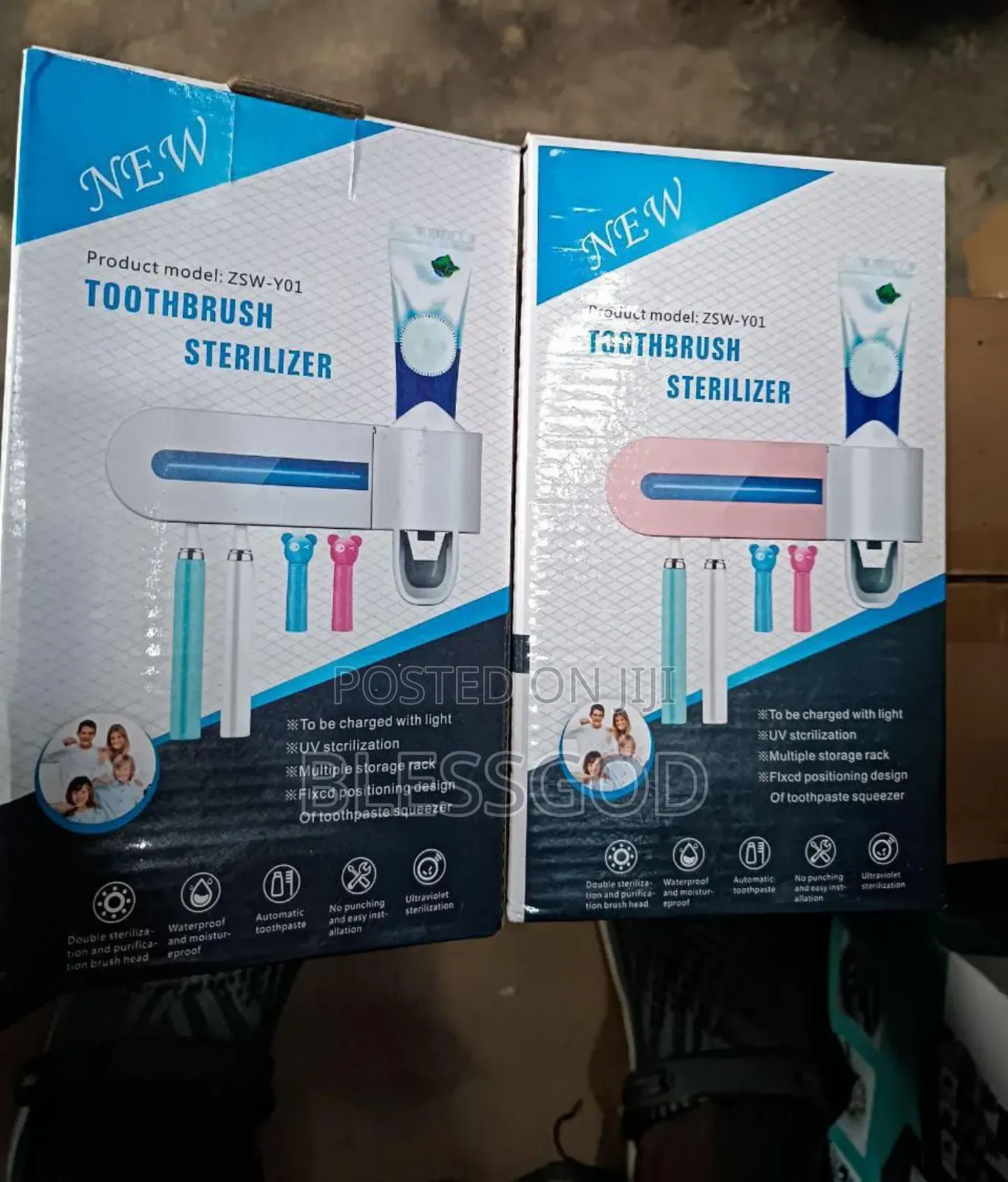 Smart Toothbrush Sterilizer and Paste Dispenser