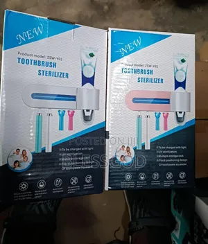 Smart Toothbrush Sterilizer and Paste Dispenser